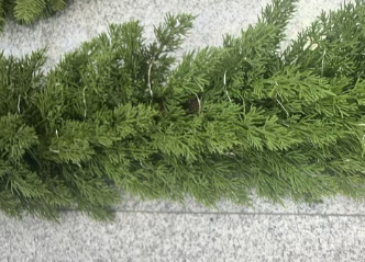Christmas garland full PE